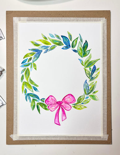 November 22nd Watercolor Class at Curated Craft MarketPlace - Fuquay-Varina