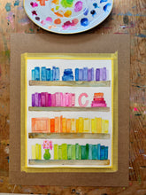 June 24th Watercolor Class at American Solera - Tulsa - Bookshelves! Class for Book Lovers!