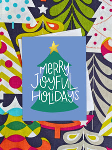 Merry Joyful Holiday Cards