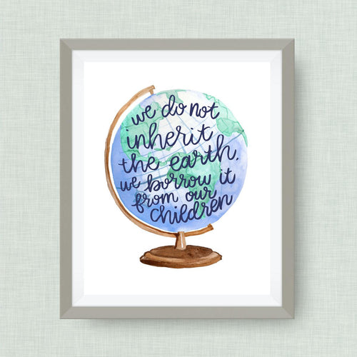 we do not inherit the earth, option of gold foil