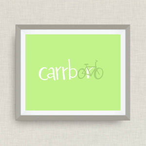 carrboro art print
