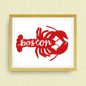 boston art print
