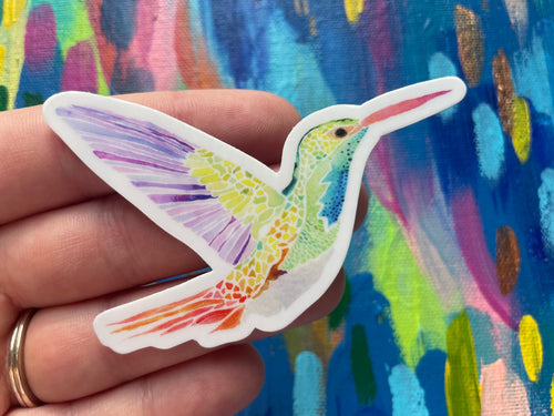 Hummingbird sticker